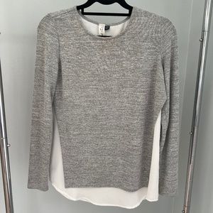 Grey Sweater Shirt